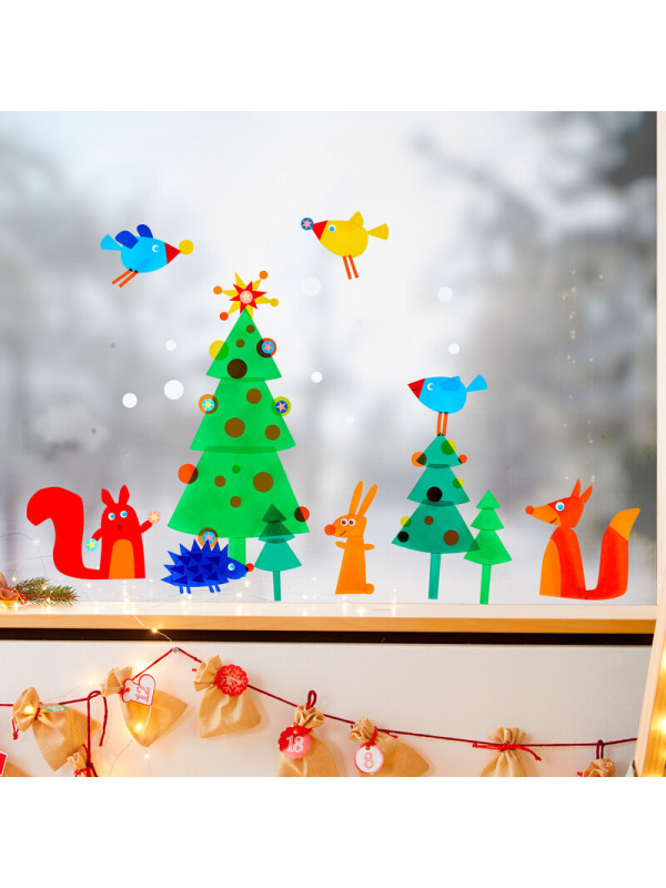 Set Creativo - Imágenes para Ventanas Navidad HABA Set Creativo - Imágenes para Ventanas Navidad HABA