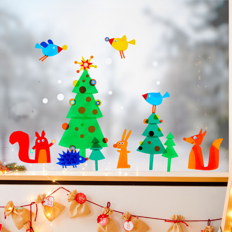 Set Creativo - Imágenes para Ventanas Navidad HABA Set Creativo - Imágenes para Ventanas Navidad HABA