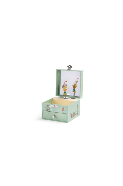 Caja de música cofre Petits Lapins MOULIN ROTY