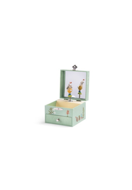 Caja de música cofre Petits Lapins MOULIN ROTY