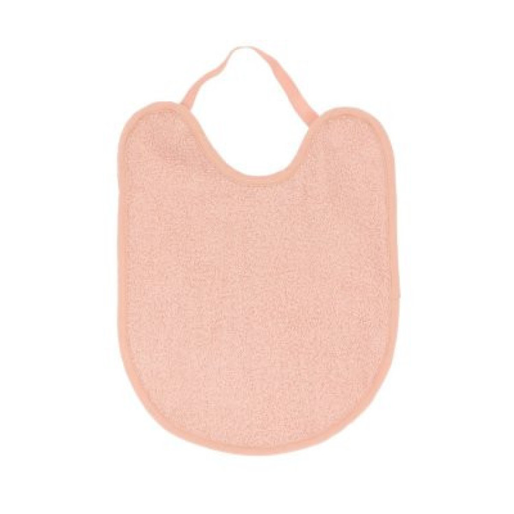 Babero Rizo Impermeable Rosa