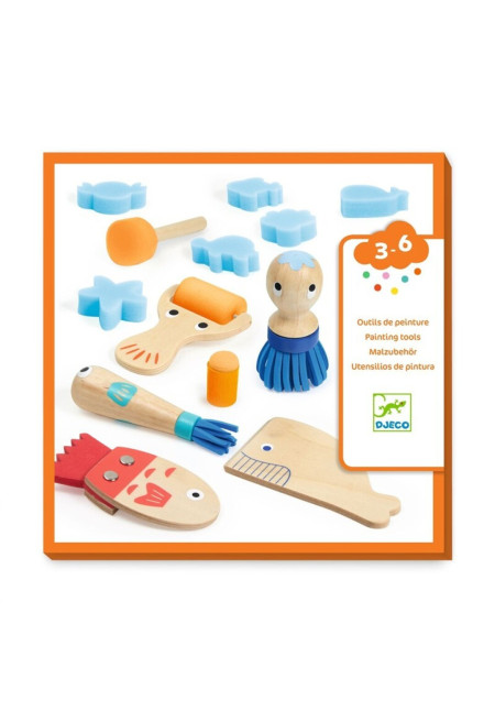 Caja accesorios para pintar DJECO