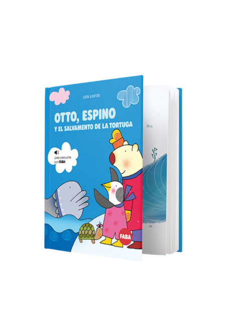 Otto, Espino y el salvamento de la tortuga LIBRO FABA