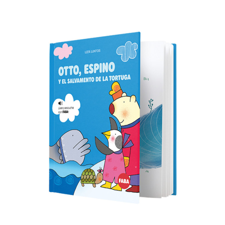 Otto, Espino y el salvamento de la tortuga LIBRO FABA