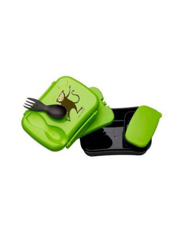 Caja de Almuerzo N'ice Box Kids Mono Lime Carl Oscar