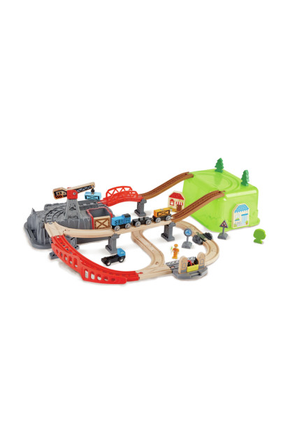 Juego de Bloques de Construcción de Ferrocarril HAPE