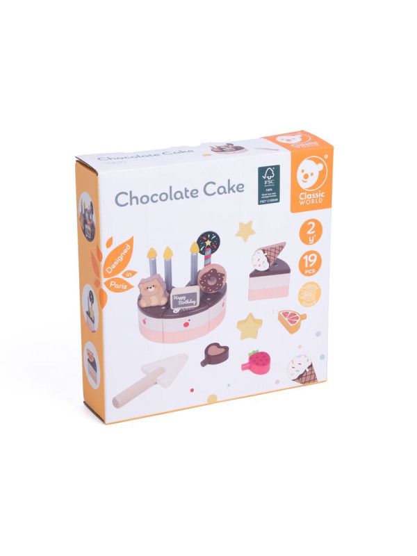 Pastel de chocolate CLASSIC WORLD