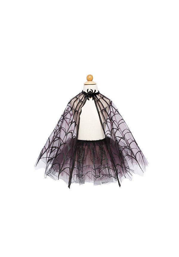 Capa, Tutu y diadema Araña TALLA 4-6 AÑOS GREAT PRETENDERS