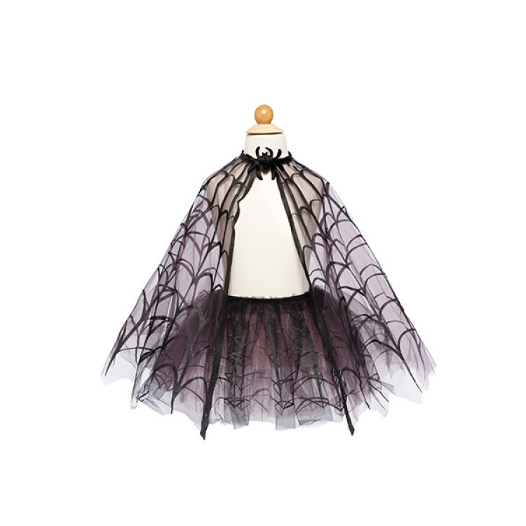 Capa, Tutu y diadema Araña TALLA 4-6 AÑOS GREAT PRETENDERS