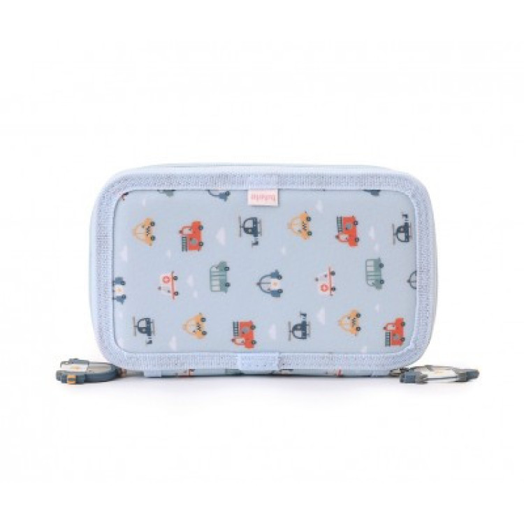 Estuche Plumier Doble City Cars