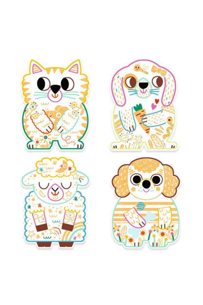 Colorear Animales domésticos DJECO