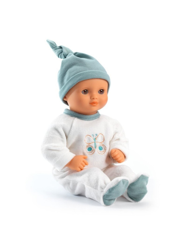  Pomea Muñeca Neige ojos marrones DJECO