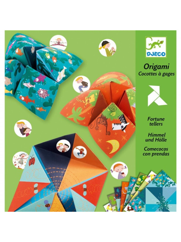 Papiroflexia Origami salero