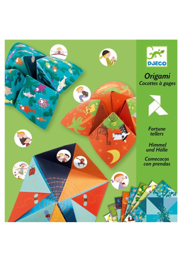 Papiroflexia Origami salero