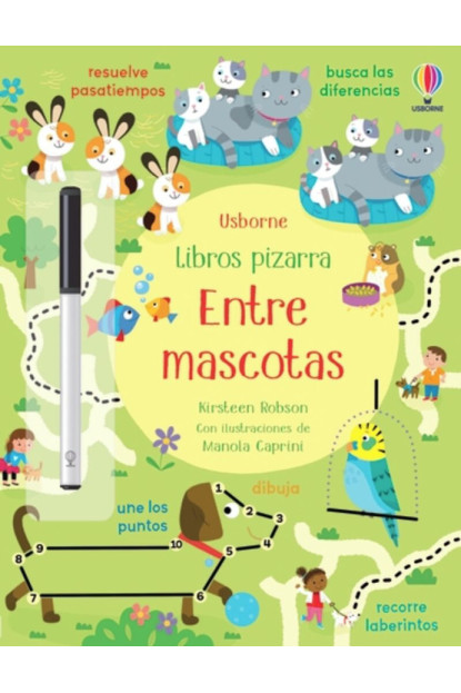 LIBRO:Entre Mascotas - Libro Pizarra