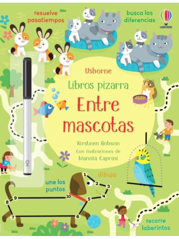 LIBRO:Entre Mascotas - Libro Pizarra