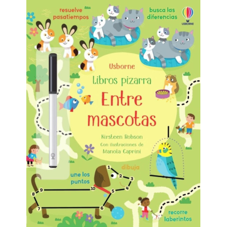 LIBRO:Entre Mascotas - Libro Pizarra