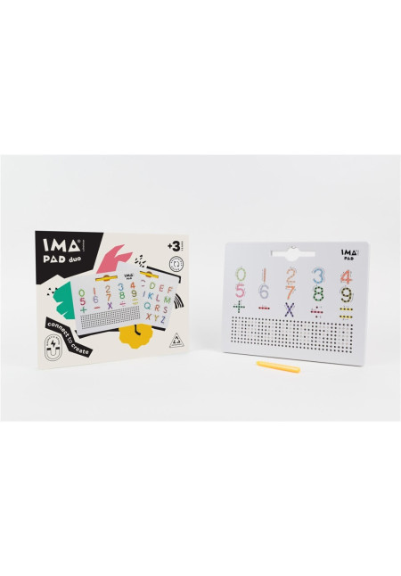 Imapad Dúo letras y números IMANIX