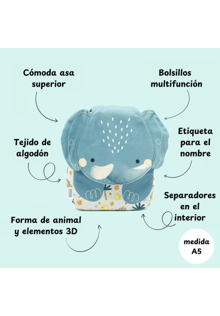Mini Mochila Elefante SASSI