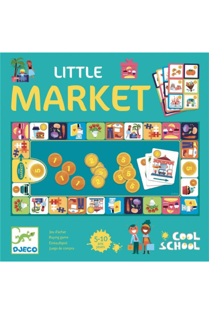 Juego Cool School Little market DJECO