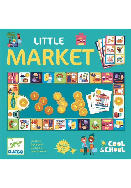 Juego Cool School Little market DJECO