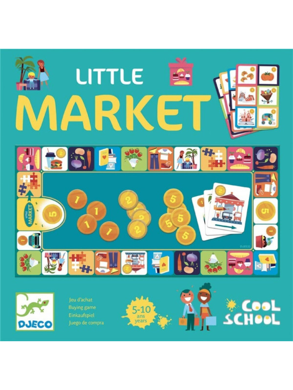 Juego Cool School Little market DJECO