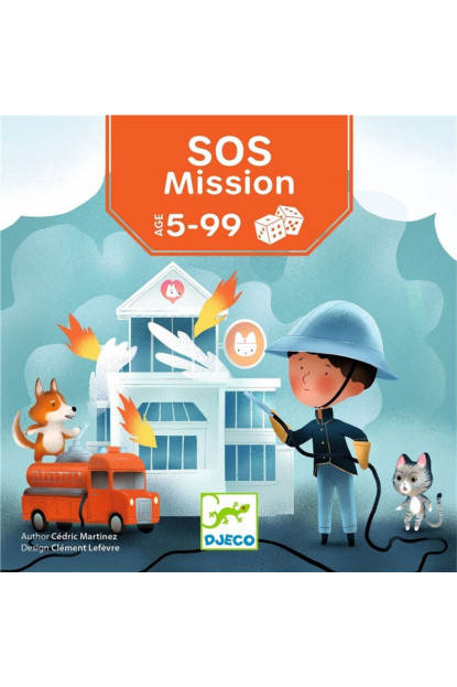 Juego de dados Pets Rescue DJECO Juego de dados Pets Rescue DJECO