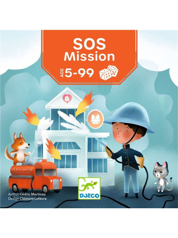 Juego de dados Pets Rescue DJECO