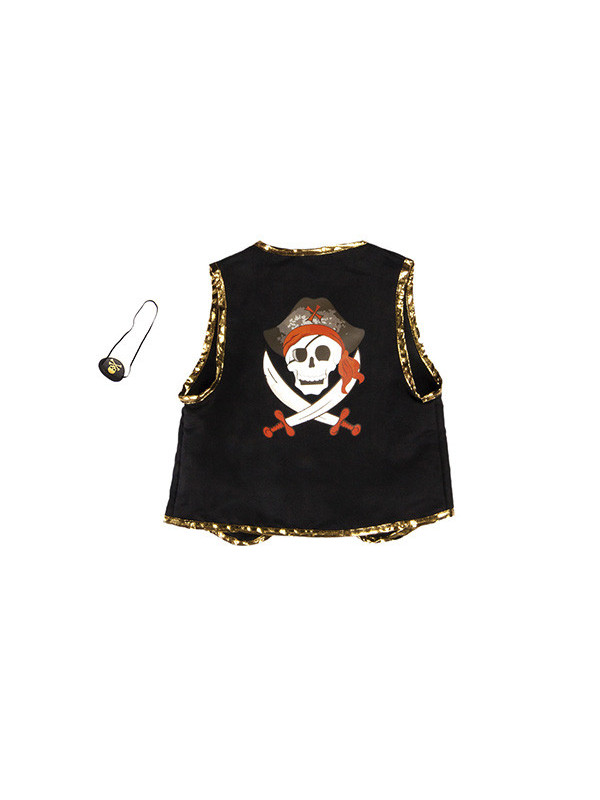CHALECO DE PIRATA TALLA 4-7 AÑOS GREATPRETENDERS