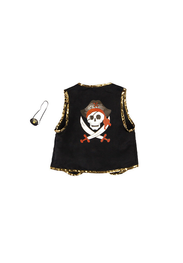 CHALECO DE PIRATA TALLA 4-7 AÑOS GREATPRETENDERS