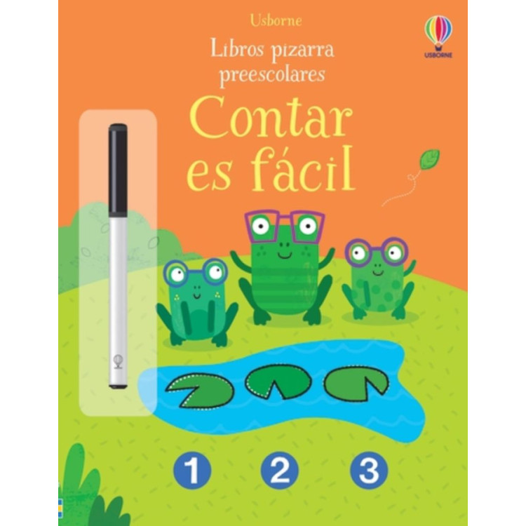 LIBRO : Contar Es Facil - Libros Pizarra Preescolares