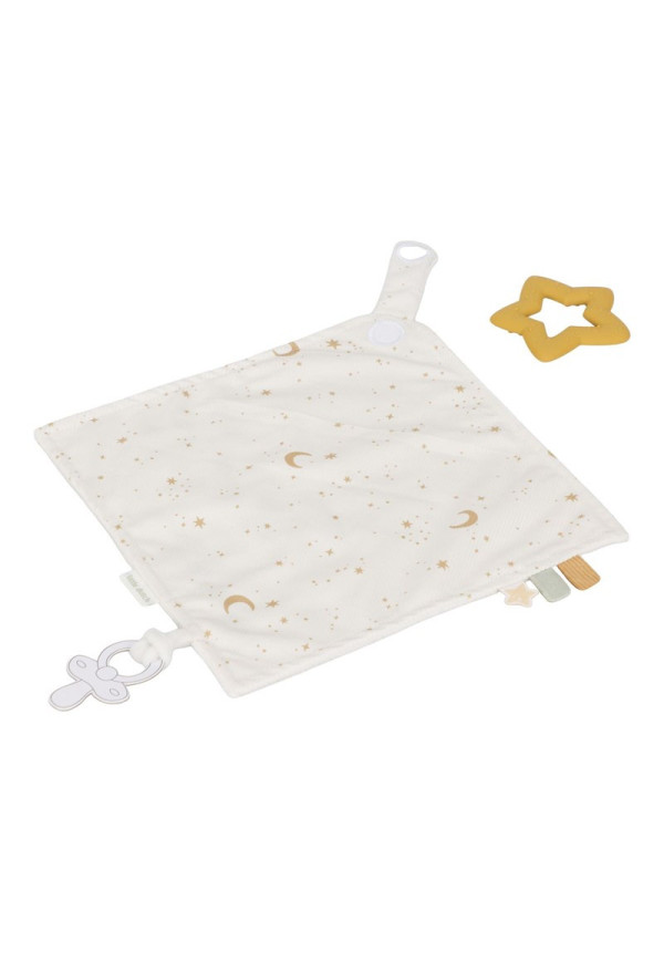 DOUDOU CON MORDEDOR NEWBORN NATURALS  LITTLE DUTCH