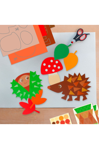 Set Creativo - Aprender a Cortar Amigos de las Castañas HABA Set Creativo - Aprender a Cortar Amigos de las Castañas HABA