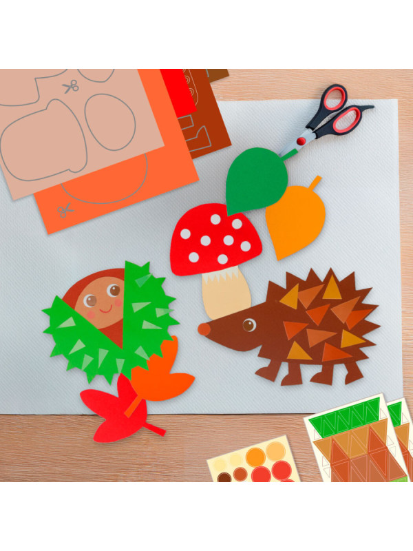 Set Creativo - Aprender a Cortar Amigos de las Castañas HABA