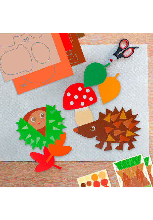 Set Creativo - Aprender a Cortar Amigos de las Castañas HABA