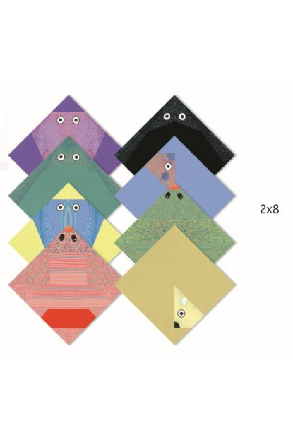 Papiroflexia Origami animales polares DJECO