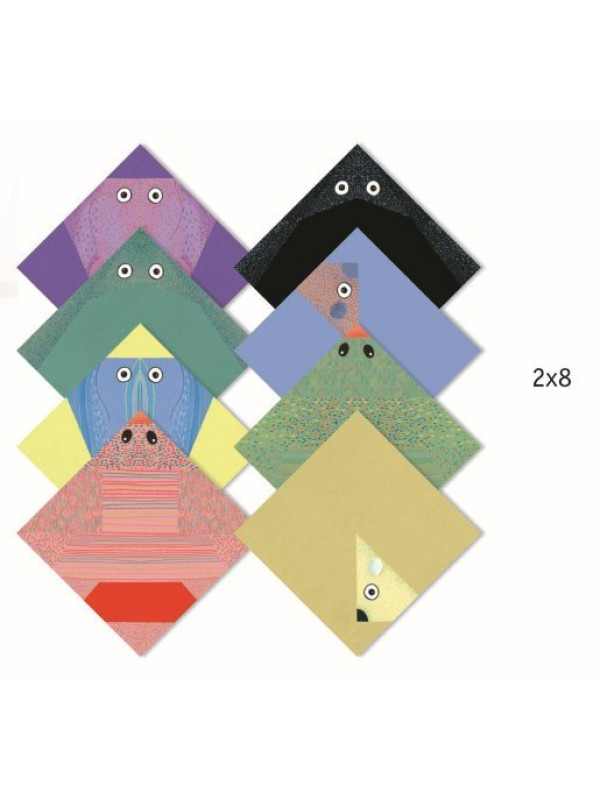Papiroflexia Origami animales polares DJECO