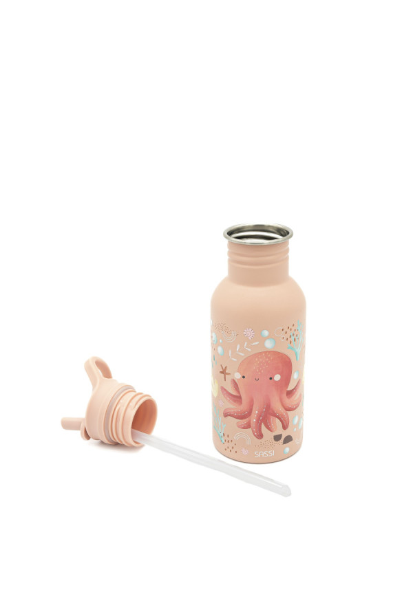 Botella Acero Inox Pulpo SASSI