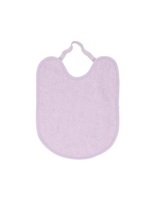 Babero Rizo Impermeable Malva