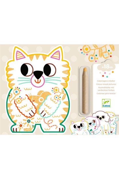 Colorear Animales domésticos DJECO