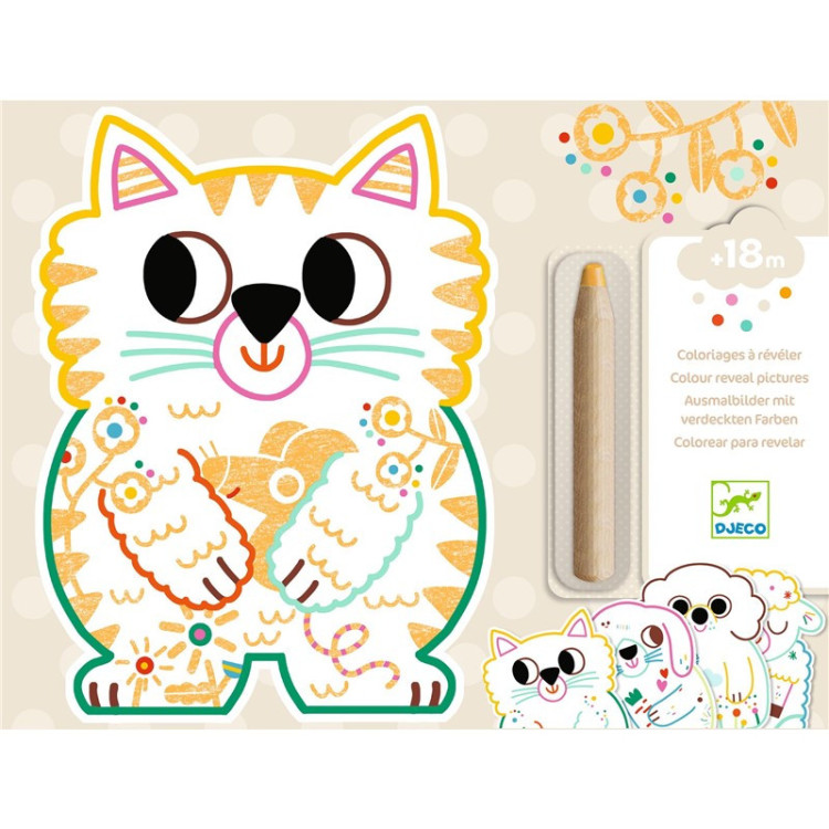 Colorear Animales domésticos DJECO