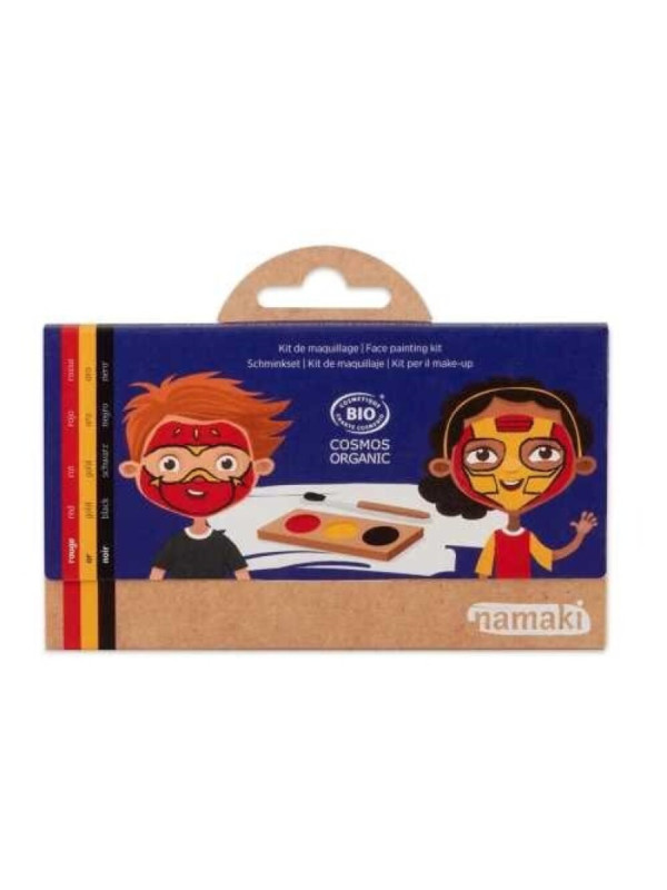 KIT MAQUILLAJE 3 COLORES Ninja & Superheroe NAMAKI