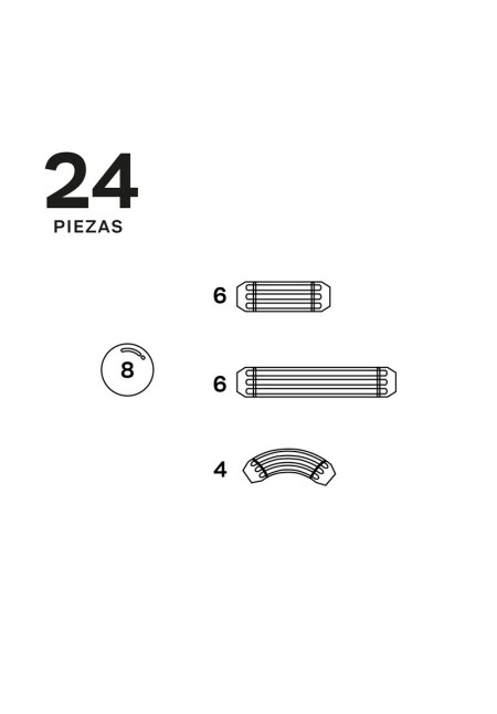 Imabars 24 piezas