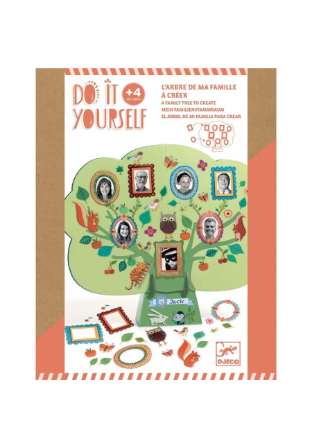DIY El árbol de mi familia DJECO