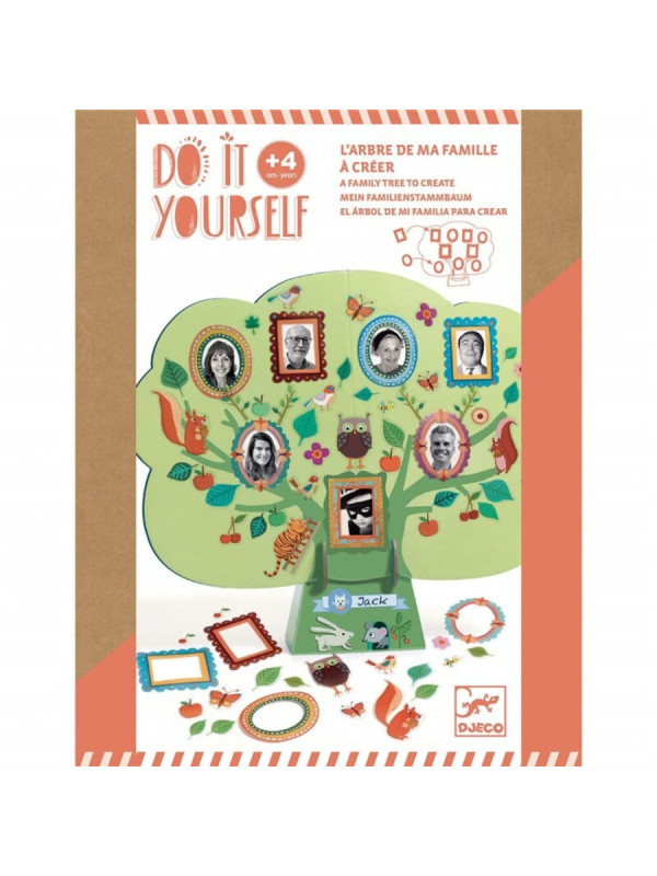 DIY El árbol de mi familia DJECO