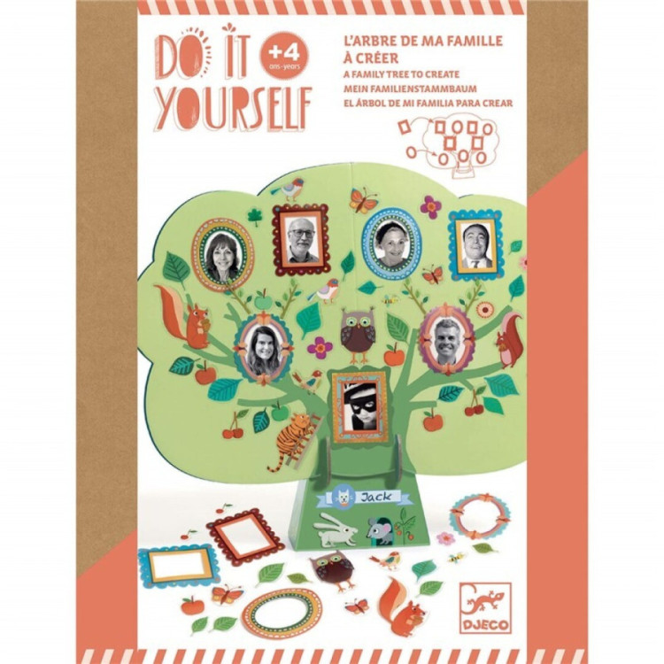 DIY El árbol de mi familia DJECO