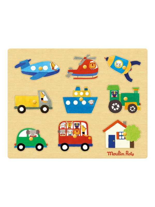 Puzzle transportes MOULIN ROTY