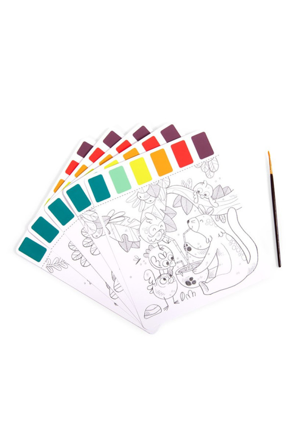Paleta mágica de pintura Jungla MOULIN ROTY