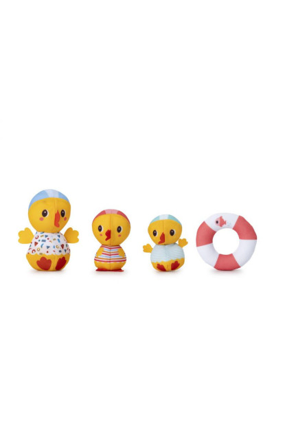 TRES PATOS JUNTO AL AGUA LILLIPUTIENS
