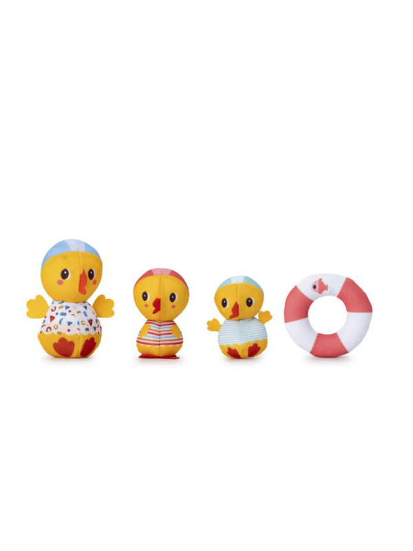 TRES PATOS JUNTO AL AGUA LILLIPUTIENS